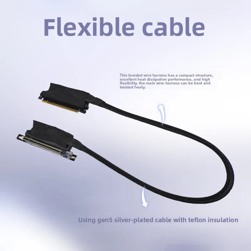 For PCIe 5.0 X16 Graphics Card - Pcie 5.0 Gpu Riser Cable 评论和价格