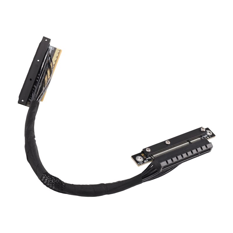 ABUO-Pcie 5.0 X8 Dual Reverse  - Pcie 5.0 Gpu Riser Cable 评论和价格