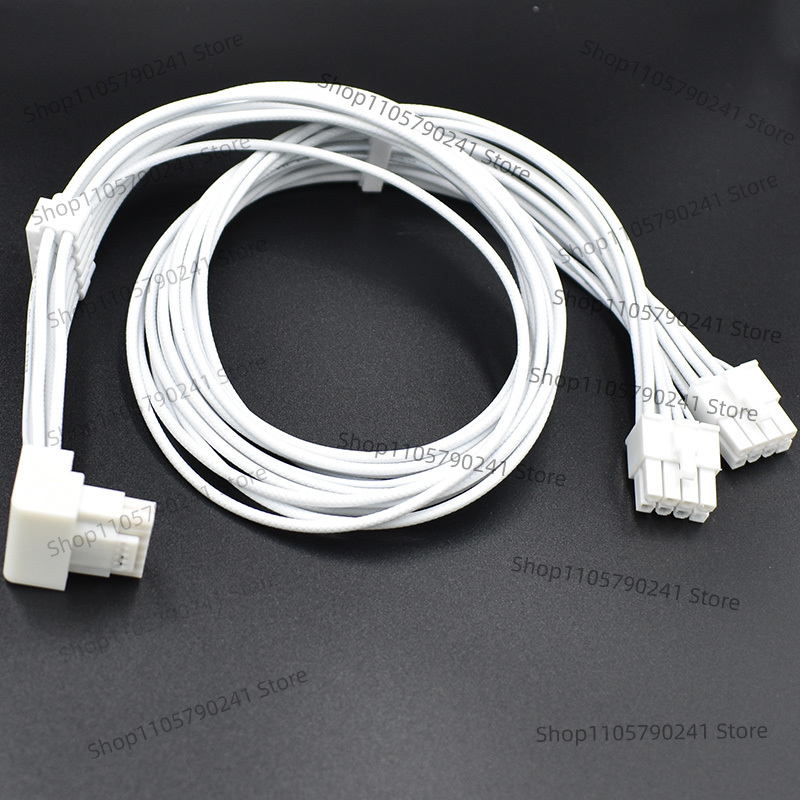 White 16AWG Braided Pattern Ca - Dual 8Pin To 16Pin 12Vhpwr Cable 评论和价格