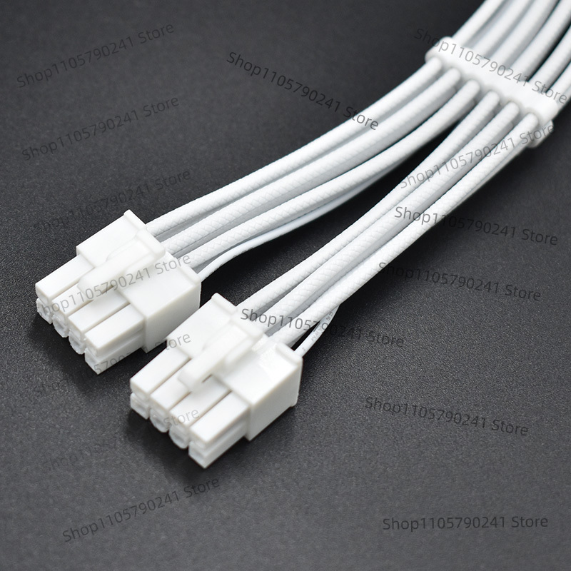 White 16AWG Braided Pattern Ca - Dual 8Pin To 16Pin 12Vhpwr Cable 评论和价格