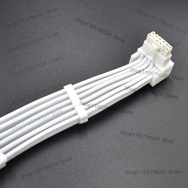 White 16AWG Braided Pattern Ca - Dual 8Pin To 16Pin 12Vhpwr Cable 评论和价格